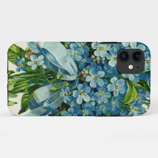 Freimaurerfreimaurer VERGISSMEINNICHT Case-Mate iPhone Hülle (Rückseite (Horizontal))