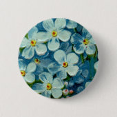 Freimaurerfreimaurer-Vergissmeinnicht-Knopf Button (Vorderseite)