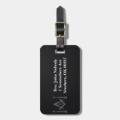 FreimaurerGepäckanhänger Gepäckanhänger (Vorderseite vertikal)