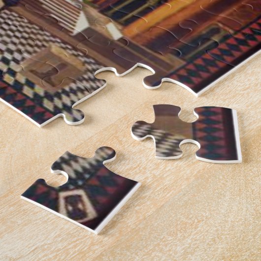 Freimaurerhäuschen Puzzle (Seite)