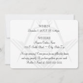 Freimaurerinnen - Freimaurerei Einladung (Rückseite)