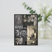 Freimaurerinnen Postkarte (Stehend Vorderseite)