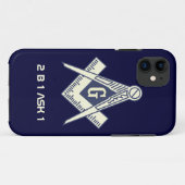 FreimaureriPhone Fall Case-Mate iPhone Hülle (Rückseite (Horizontal))