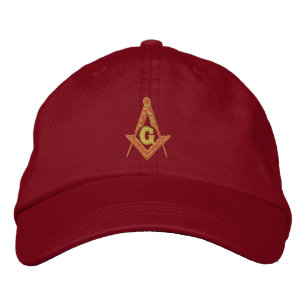 Freimaurerisch Bestickte Baseballkappe