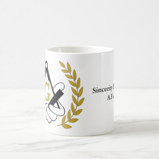 Freimaurerkaffee-Tasse Kaffeetasse (Mittel)