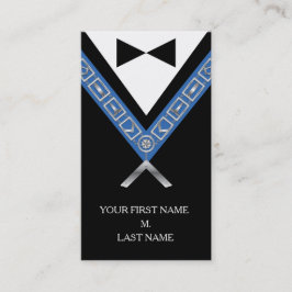 Freimaurerkarten - Benutzerdefinierte Freimaurerka Visitenkarte