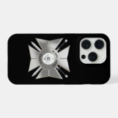 Freimaurerkreuz iPhone Hülle (Rückseite (Horizontal))