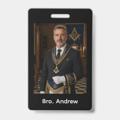 Freimaurerloge  ausweis (Vorderseite)