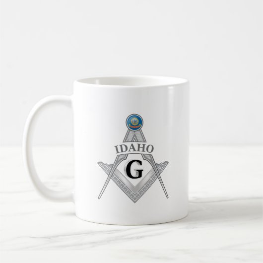 Freimaurerloge des Staat Ihado Kaffeetasse (Links)