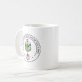 Freimaurerloge des Staat Maine Kaffeetasse (Vorderseite Links)
