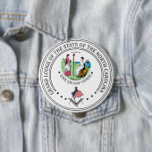 Freimaurerloge des Staat North Carolina Button (Beispiel)