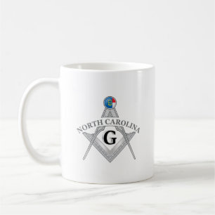 Freimaurerloge des Staat North Carolina Kaffeetasse