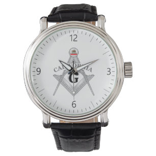 Freimaurerloge des Staat von Kalifornien Armbanduhr