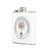 Freimaurerloge des Staat von Mariland Flachmann (Links)