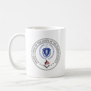 Freimaurerloge des Staat von Massachusets Kaffeetasse