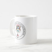 Freimaurerloge des Staat von Michigan Kaffeetasse (Vorderseite Links)