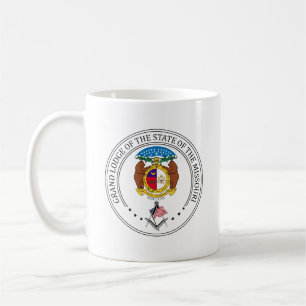 Freimaurerloge des Staat von Missouri Kaffeetasse