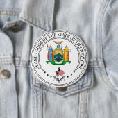 Freimaurerloge des Staat von New York Button (Beispiel)
