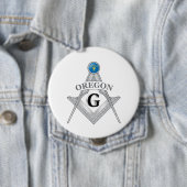 Freimaurerloge des Staat von Oregon Button (Beispiel)