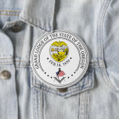 Freimaurerloge des Staat von Oregon Button (Beispiel)