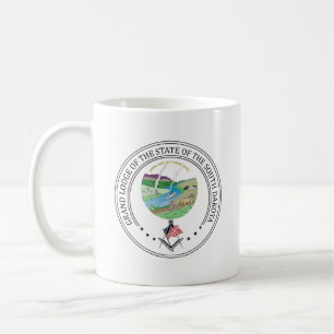 Freimaurerloge des Staat von South Dakota Kaffeetasse