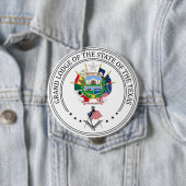 Freimaurerloge des Staat von Texas Button (Beispiel)
