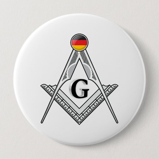 Freimaurerloge Deutschland Button (Vorderseite)