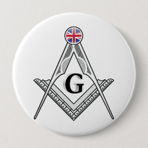 Freimaurerloge Großbritannien Button
