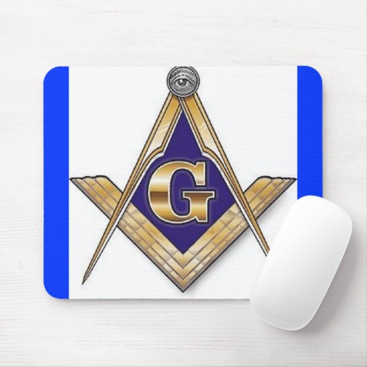 Freimaurermausunterlage Mousepad (Mit Mouse)