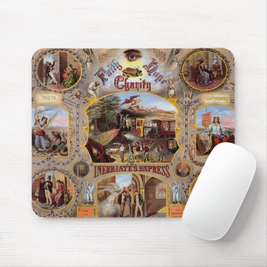 Freimaurerplakat Mousepad (Mit Mouse)