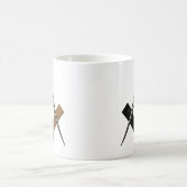 Freimaurerquadrat und Kompass Kaffeetasse (Mittel)