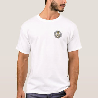 Freimaurerquadrat und -kompaß T-Shirt