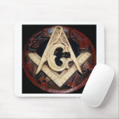 Freimaurerquadrat- und Kompassfunktionswerkzeuge Mousepad (Mit Mouse)