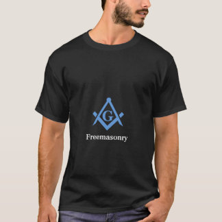 Freimaurerquadrat und Kompassse T-Shirt