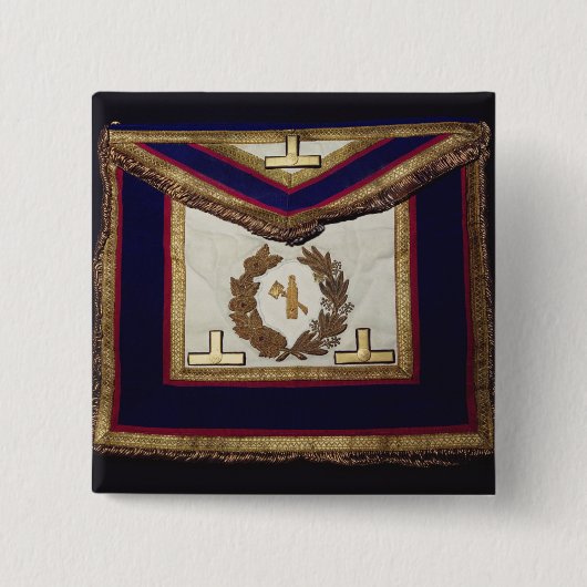 FreimaurerRegalia, vom Auftrag von Turin Button (Vorderseite)