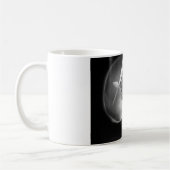 Freimaurerröntgenstrahl-alien-Schädel Kaffeetasse (Links)