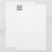 FreimaurerSchürze Briefpapier (Vorne/Hinten)