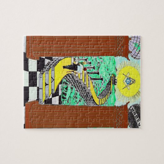 FreimaurerShriner Puzzlespiel Puzzle (Horizontal)