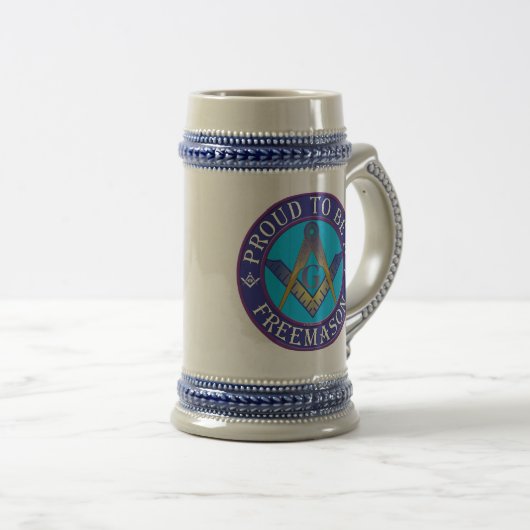 Freimaurerstolz Bierglas (VorderseiteRechts)