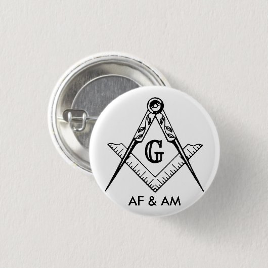 Freimaurerstolz Button (Vorne & Hinten)