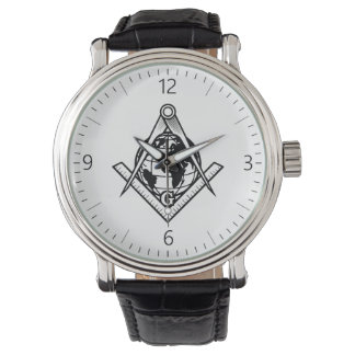 Freimaurersymbol Armbanduhr