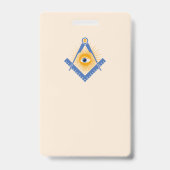 Freimaurersymbol Ausweis (Rückseite)