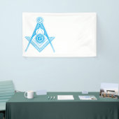 Freimaurersymbol Banner (Messeveranstaltung)