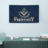 Freimaurersymbol Banner (Messeveranstaltung)