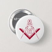 Freimaurersymbol Button (Vorne & Hinten)
