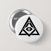 Freimaurersymbol Button (Vorne & Hinten)