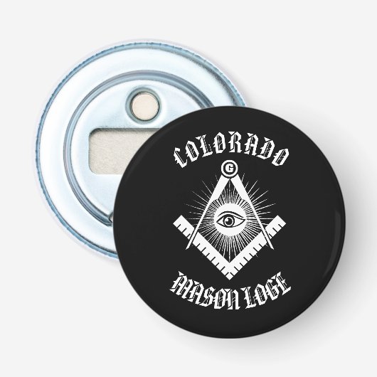 Freimaurersymbol Flaschenöffner (Vorderseite)