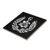 Freimaurersymbol Fliese (Seite)