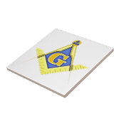 Freimaurersymbol Fliese (Seite)