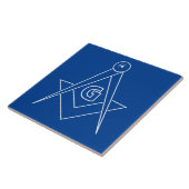 Freimaurersymbol Fliese (Seite)